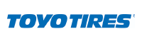 Toyo Tires logo in blue text on a white background.